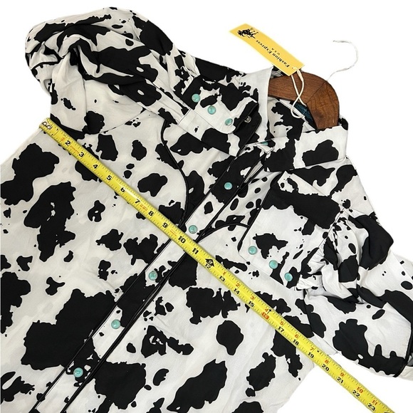 Fashion Express USA Western Snap Women’s Long Sleeve Shirt - Picture 12 of 15